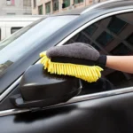2pcs Car Chenille Coral Fleece Car Wash Double Sided Thick Gloves - Image 8