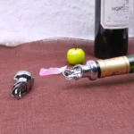 2pcs Zinc Alloy Red Wine Cork Wine Stopper Drink Bar Tool - Image 6