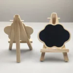 191288 Small Party Shop Message Blackboard Ornaments Pine Tripod Decorative Message Board - Image 5