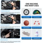 YX1920SH Vehicle Emergency Start Power Supply Air Pump All-in-one Machine - Image 11