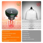 Intelligent Cupper With Breathing Light Electric Heated Scraping Instrument Meridian Unblocking Massage Instrument - Image 4