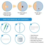 2 IN 1 Auto Skin Tag Remover Device Adult Mole Wart Remover Face Care Beauty Tools - Image 4