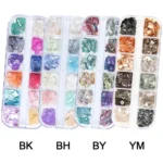 Symphony Flake Mica Flake Shell Nail Art Sequins - Image 2