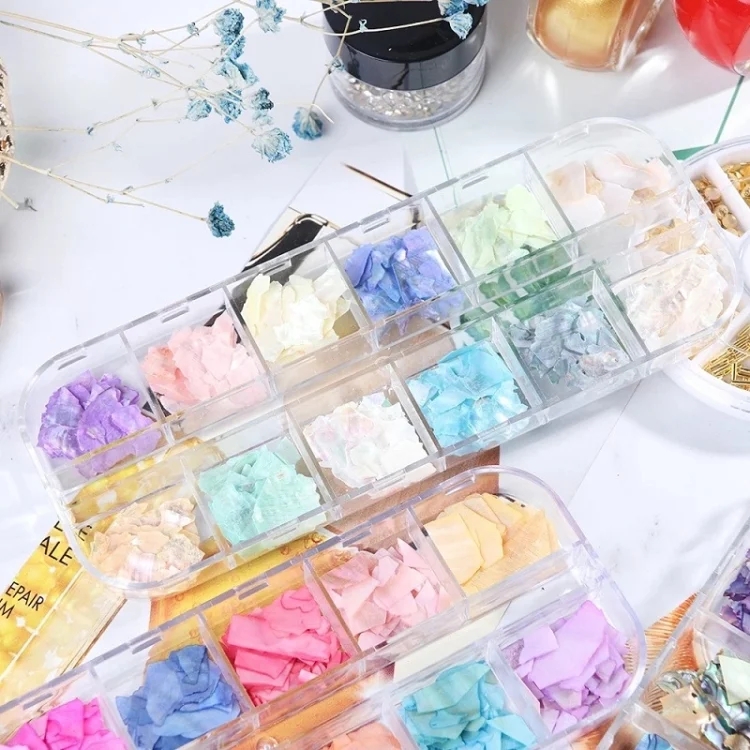 TBD06036103_B2.webp Symphony Flake Mica Flake Shell Nail Art Sequins - Image 3