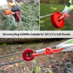 Aluminum Snatch Recovery Ring For 3/8 - Image 3