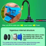 Brass Misting Nozzles Bend Arbitrarily Atomized Sprayer Garden Irrigation - Image 5