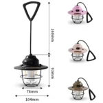 Outdoor Lighting Camping Light USB Rechargeable Horse Lantern - Image 2