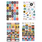 A6 Leopard Print Cash Budget Notebook Loose Leaf Financial Management Notepad - Image 8