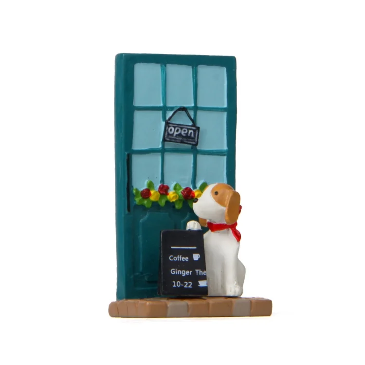 TBD0603623101B.webp Puppy Billboard Micro-landscape Landscaping Doll Store Small Flower Desktop Decoration - Image 1