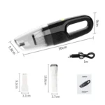 SUITU ST-6612C 5000pa 120W Wireless Car Vacuum Cleaner Handheld High Power Dust Suction Machine - Image 3