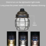 Outdoor Camping Portable Light With Carabiner - Image 4