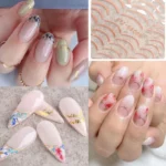 Gold Silver Manicure Stickers Imitation Metal Line Adhesive Nail Stickers - Image 4
