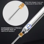 5V 15W Rechargeable Wireless Soldering Iron DIY Mini Soldering Pen - Image 6
