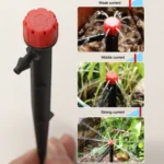 FH-118 13cm Adjustable 8 Holes Ground Plug Dripper Garden Irrigation System Watering Nozzle - Image 5