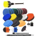 31pcs/set Electric Drill Brush Kitchen Bathroom Wall Cleaning Set