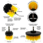 31pcs/set Electric Drill Brush Kitchen Bathroom Wall Cleaning Set - Image 5