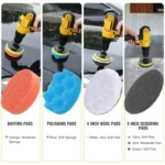 31pcs/set Electric Drill Brush Kitchen Bathroom Wall Cleaning Set - Image 6