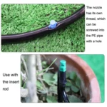 50pcs YK8510 Refraction Atomization Simple Micro-Sprinkler PE Pipe Irrigation Nozzle - Image 8