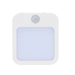 NL2022 Night Light With Motion Sensor AC Plug In Dimmable Cabinet Light ,EU Plug