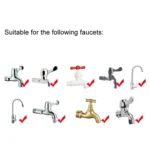 Soft Plastic Anti-Falling Water Pipe Universal Joint, Random Color Delivery - Image 7