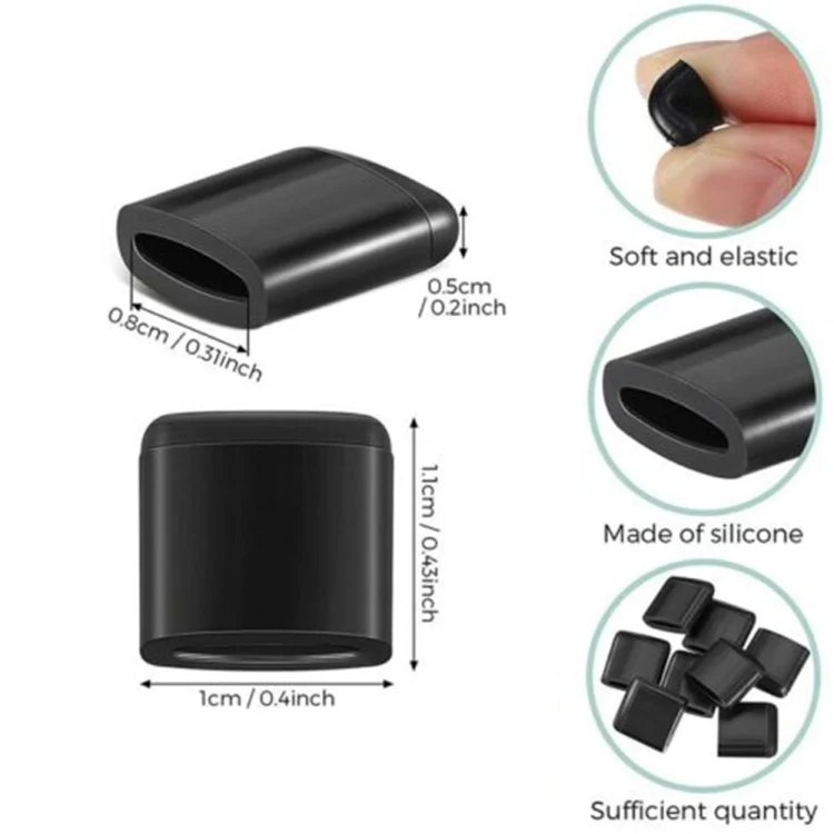 TBD06036375_2.webp 8pcs Air Fryer Rubber Bumpers Air Fryer Tray Rubber Replace Parts Accessories - Image 3