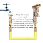 Pure Copper Household Car Wash Garden Watering Sprinkler Tool - Image 7