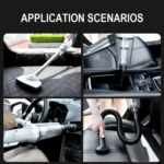 SUITU  ST-6101 120W 35500rpm Cordless Car Vacuum Cleaner,Spec: - Image 9