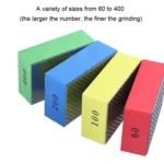 JGS-956031 Tile Glass Deburring Rubbing Board Hand Rubbing Sheet, Particle Size: - Image 4