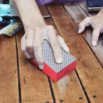 JGS-956031 Tile Glass Deburring Rubbing Board Hand Rubbing Sheet, Particle Size: - Image 9