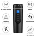 SUITU  HQ-3900 24V/12V Car/Truck Heated Coffee Mug Smart Mug,Spec: - Image 3
