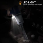 SUITU  ST-6638 Car Wireless Vacuum Cleaner Suction and Blower Integrated With Light ,Spec: - Image 8