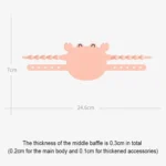 Silica Gel Door Closing Buffer Silent Lock Cover Door Clip Pad - Image 3