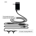 SKS-JZ-13 DC 12V 10m 15 LEDs Bluetooth RGB Lawn Light String Waterproof LED Buried Lights - Image 8