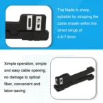 Optical Fiber Stripping Tool Ribbon Tube Horizontal Cable Stripper - Image 6