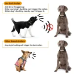 USB Rechargeable Waterproof Dog Bark Collar With Vibration And Beep - Image 6