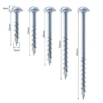 RUITOOL ST4 100pcs Woodworking Slant Hole Screws Half Tooth Self Tapping Phillips Bolt - Image 4