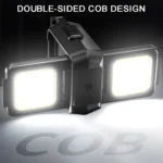 Double Sided COB Flashlight Mini Keychain Light Camping Light - Image 5