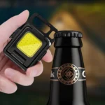 Double Sided COB Flashlight Mini Keychain Light Camping Light - Image 10