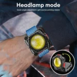 3 in 1 Mini Flashlight Wrist Light Headlight Waist Bag Light - Image 4