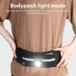 3 in 1 Mini Flashlight Wrist Light Headlight Waist Bag Light - Image 5