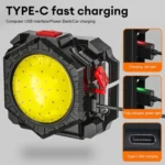 3 in 1 Mini Flashlight Wrist Light Headlight Waist Bag Light - Image 9