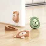 Cartoon Silicone Door Stopper Anti-Collision Door Blocker - Image 2