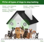 Ultrasonic Dog Barking Control Devices Dog Training Up to 50 Ft Range - Image 3