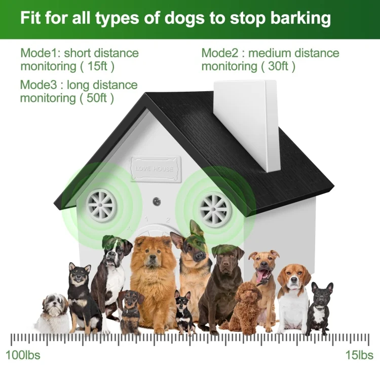 TBD06036471_B2.webp Ultrasonic Dog Barking Control Devices Dog Training Up to 50 Ft Range - Image 3