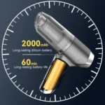 SUITU ST-6671 Wireless Car Vacuum Cleaner Small Handheld Blowing and Suction Dual Use, Style: - Image 3