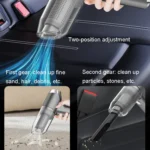 SUITU ST-6671 Wireless Car Vacuum Cleaner Small Handheld Blowing and Suction Dual Use, Style: - Image 6