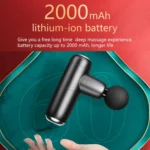 M02 Portable Fitness Multi-Gear Household Mini Fascial Massager - Image 4