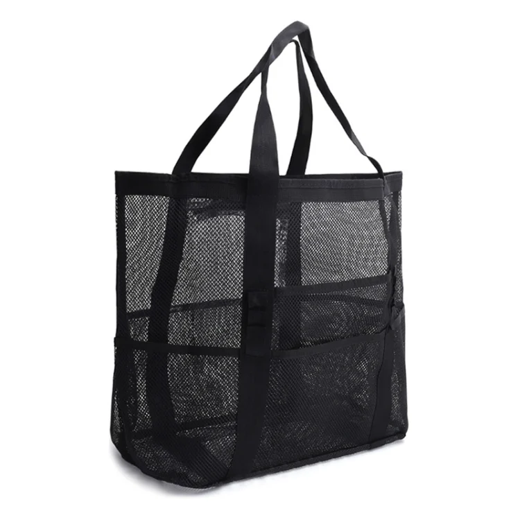 TBD0603649401A.webp Large Capacity Mesh Swimming Tote Beach Bag - Image 1