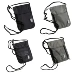 Anti-RFID Document Bag Card Radiation-proof Hanging Neck Chest Bag - Image 2