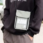 Anti-RFID Document Bag Card Radiation-proof Hanging Neck Chest Bag - Image 7